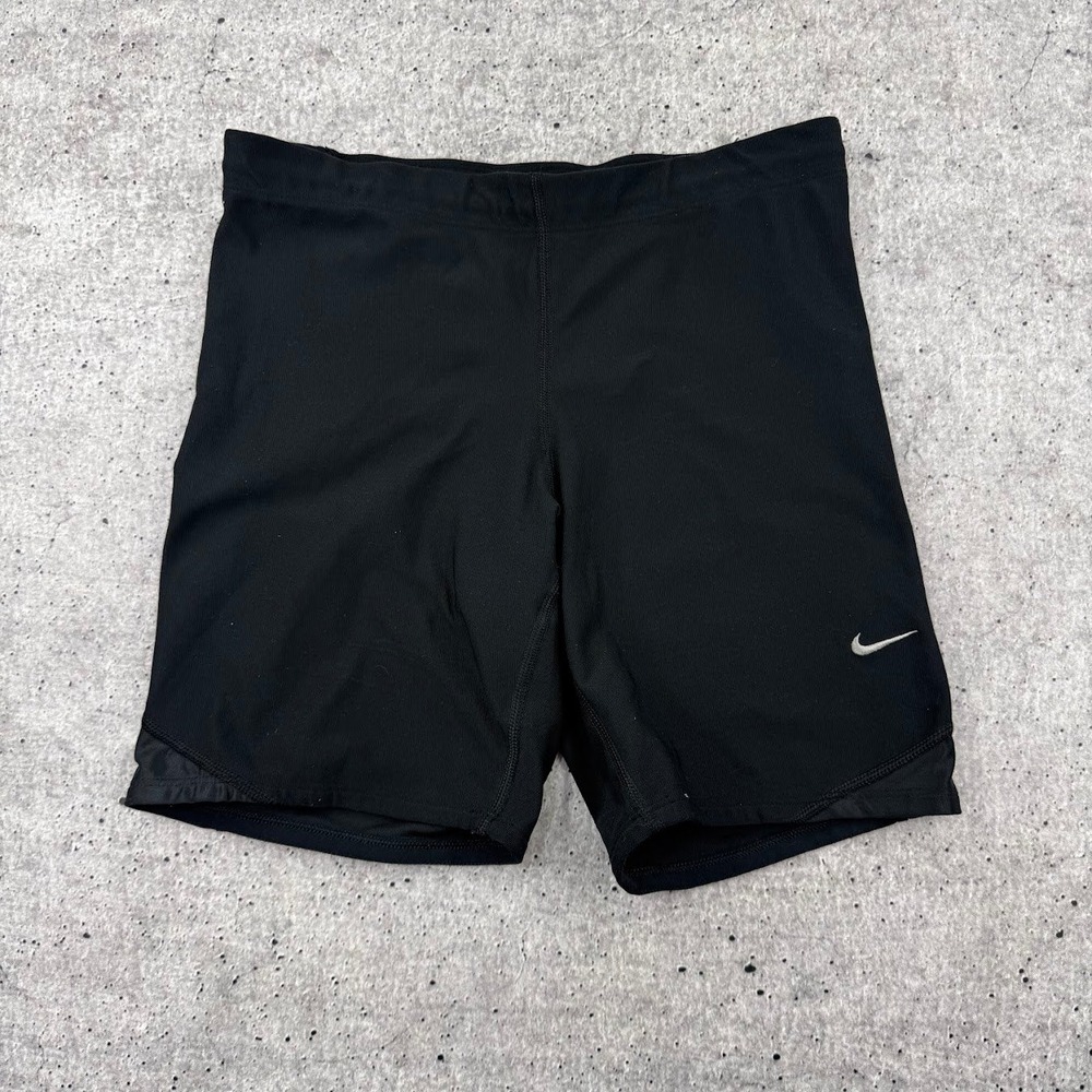 Nike Dri Fit Spandex Running Workout Yoga Legging Shorts 7" Inseam Women Small